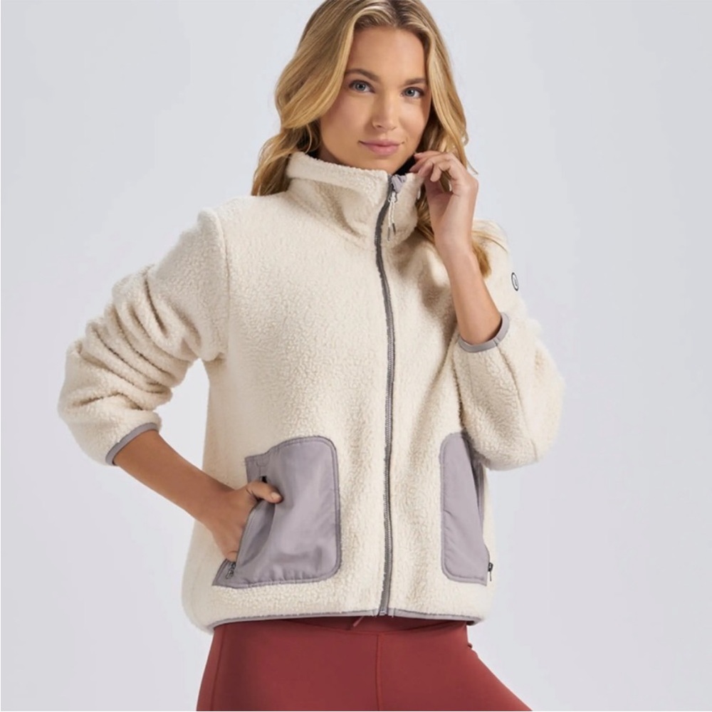 Vuori Alpine Sherpa Zip-Up Jacket